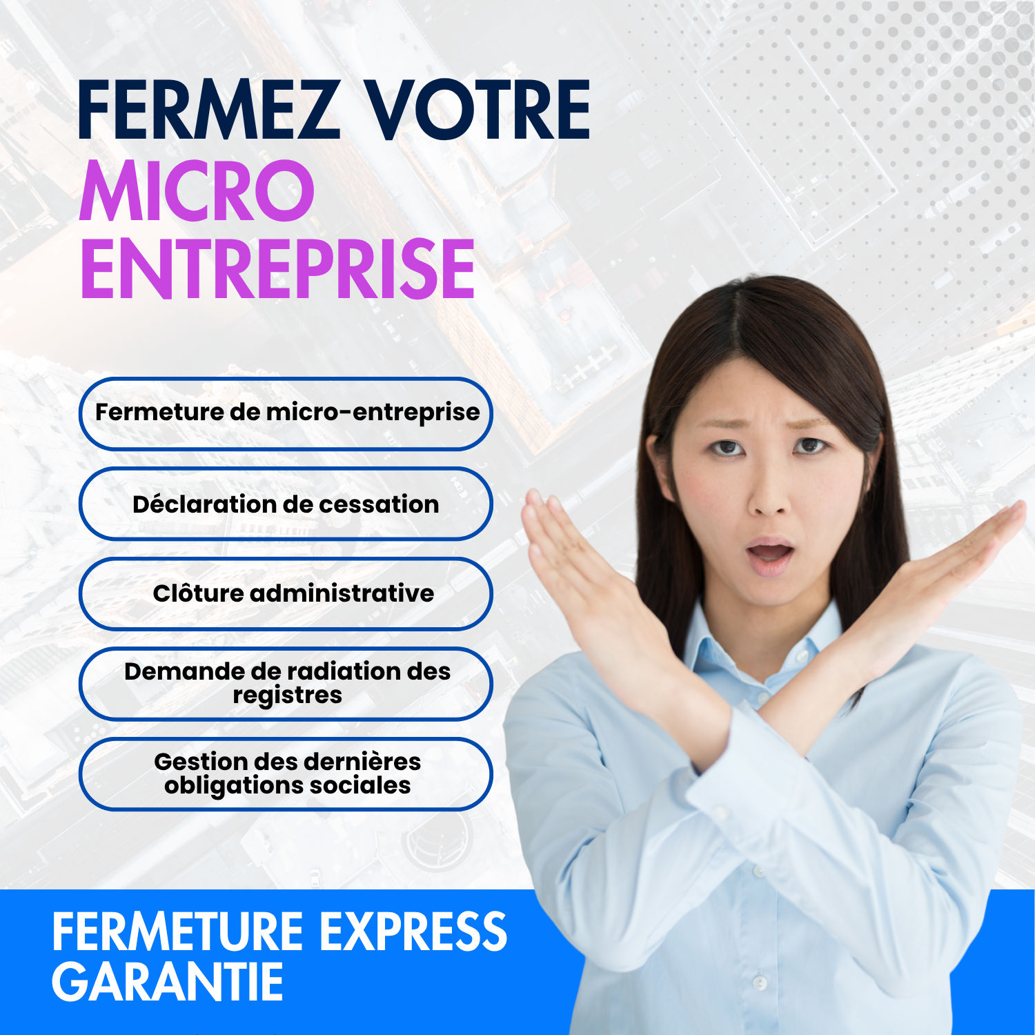 Fermeture de micro entreprise